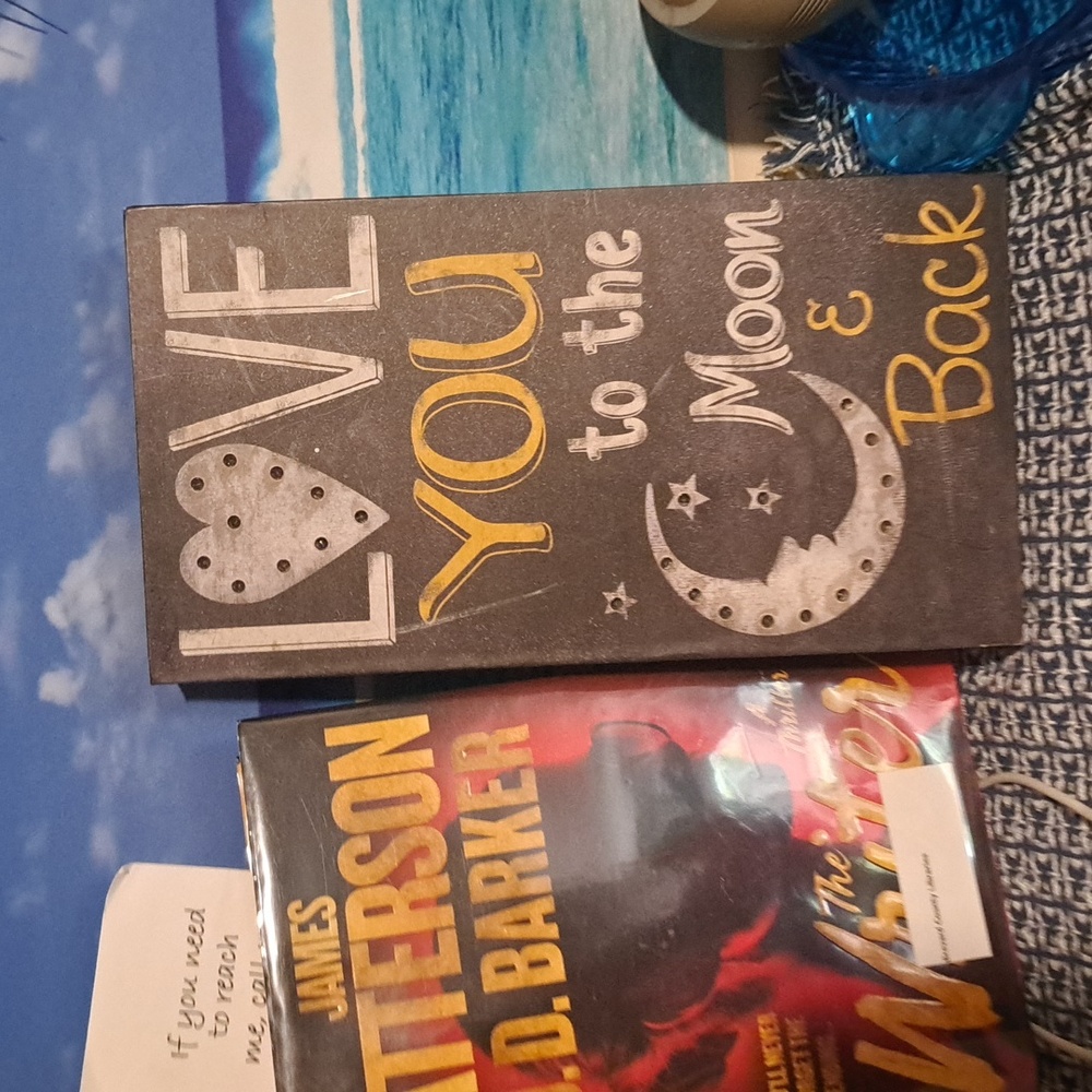 Love You to the Moon and Back Sign - Picture 5 of 5